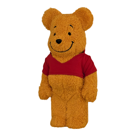 BE@RBRICK Version Costume Winnie l'Ourson [Tissu Pile] (400%)