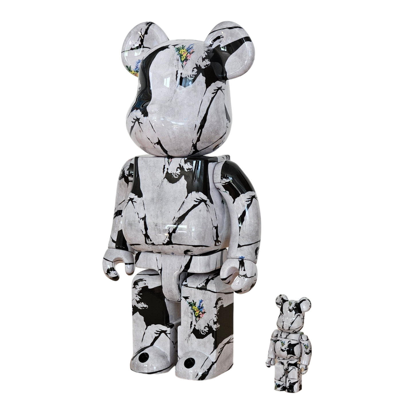 BE@RBRICK Flower Bomber [Brandalisme] (100%+400%)