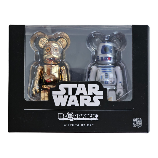 BE@RBRICK C-3PO &amp; R2-D2 (100%)