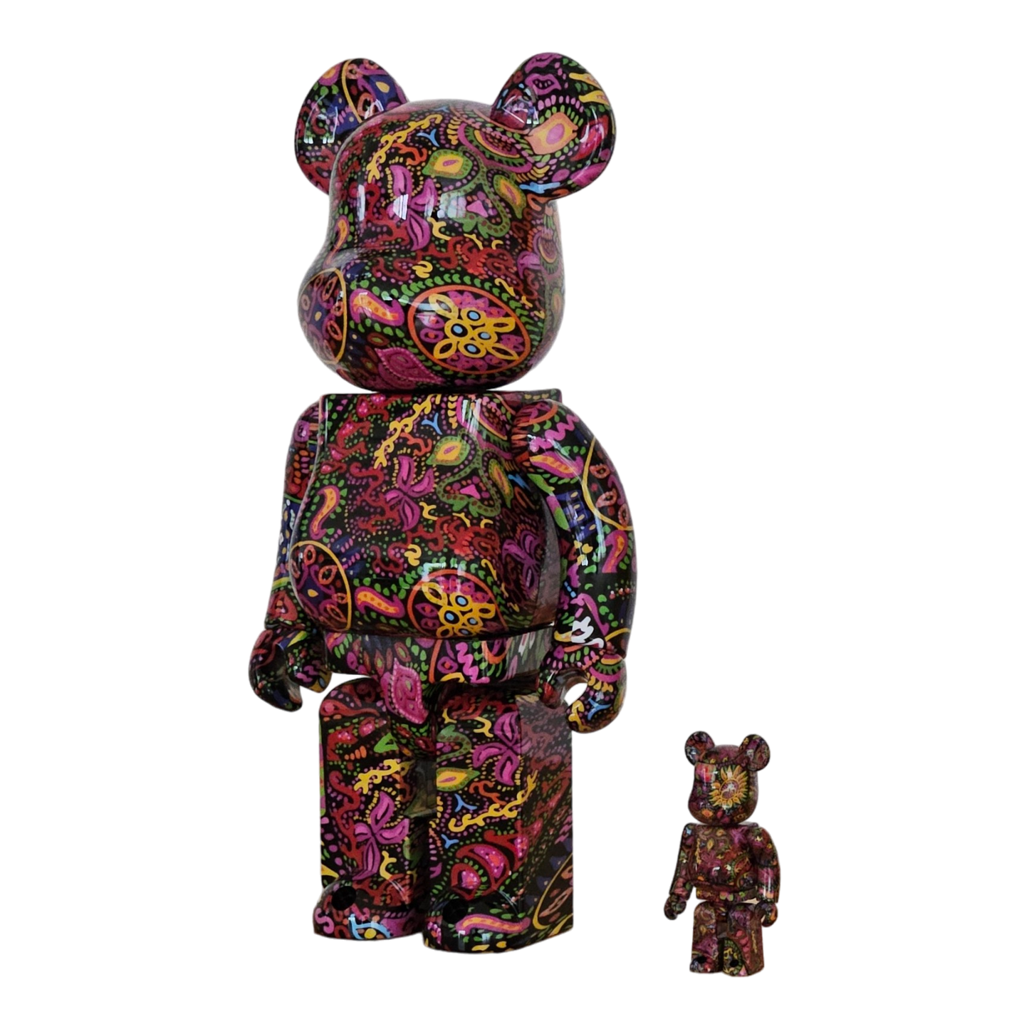 BE@RBRICK Psychedelic Paisley (100%+400%)