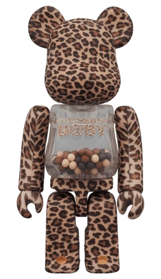 My First Bearbrick Baby Leopard Version 100%+400% Herstellerbild 2