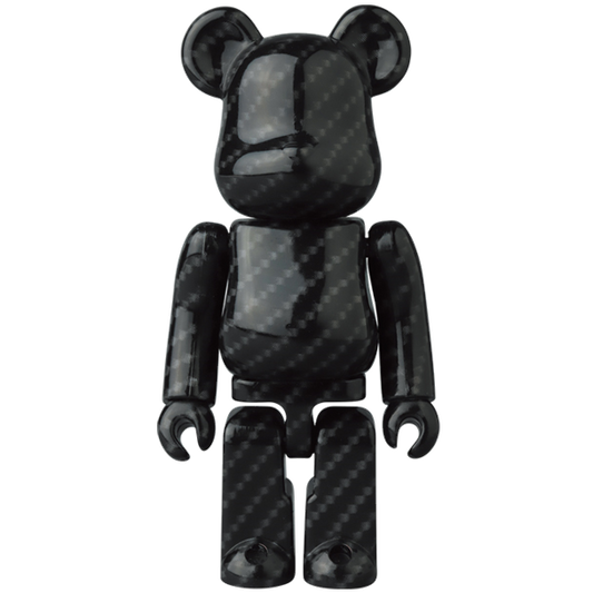 BE@RBRICK Série 43 Motif "Carbone" (100%)