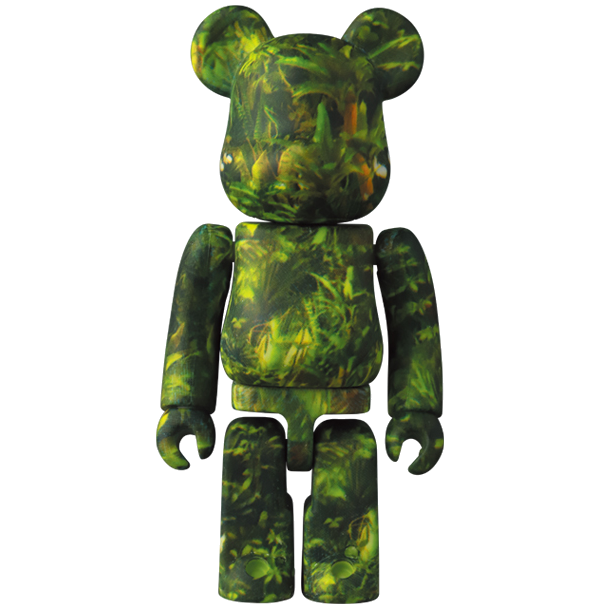 BE@RBRICK Série 45 Motif "Jungle" (100%)