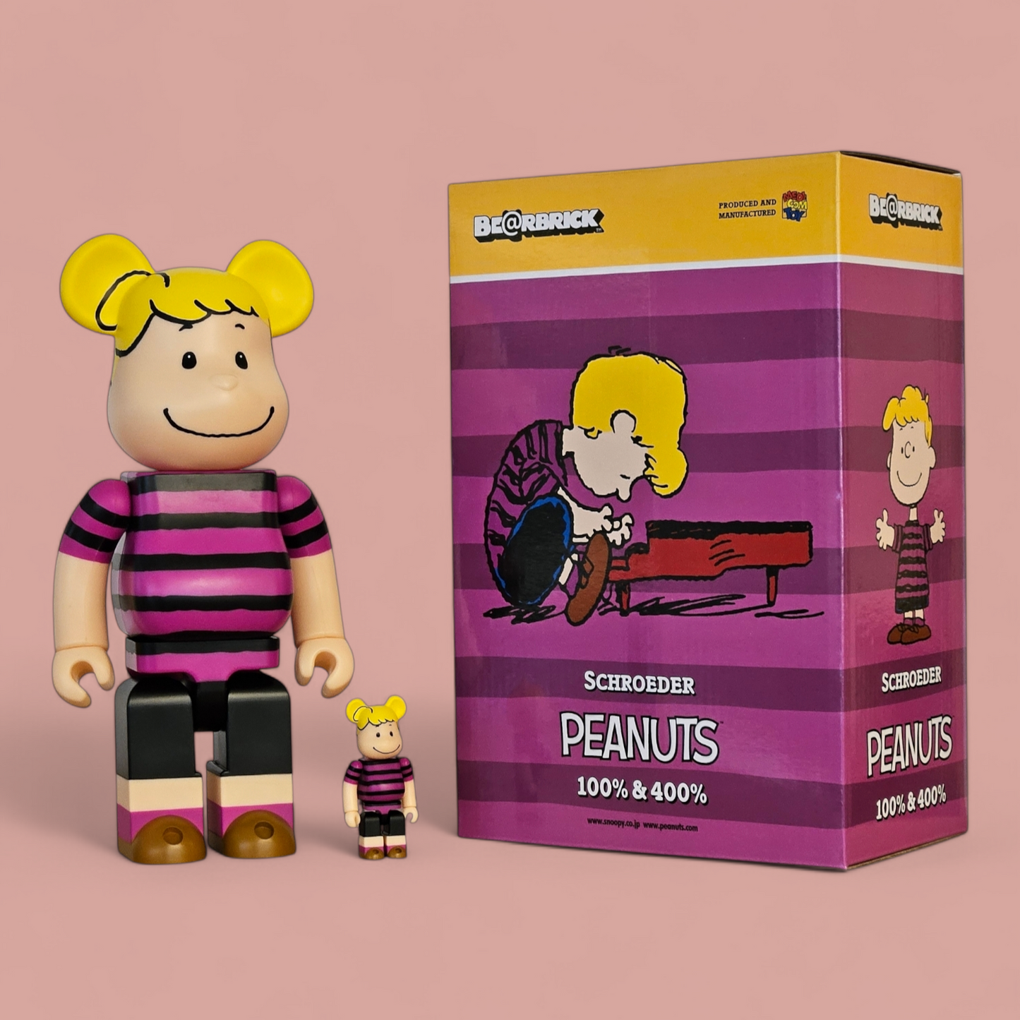 BE@RBRICK Schroeder [PEANUTS] (100%+400%)