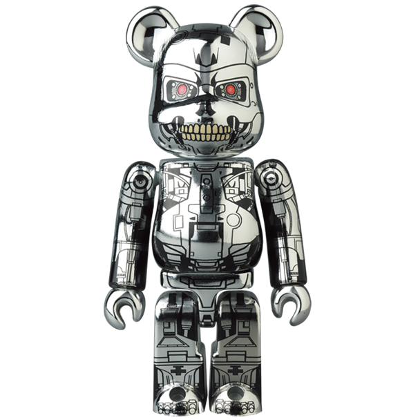 BE@RBRICK Série 43 SF "Terminator 2 : Jour du Jugement" (100%)