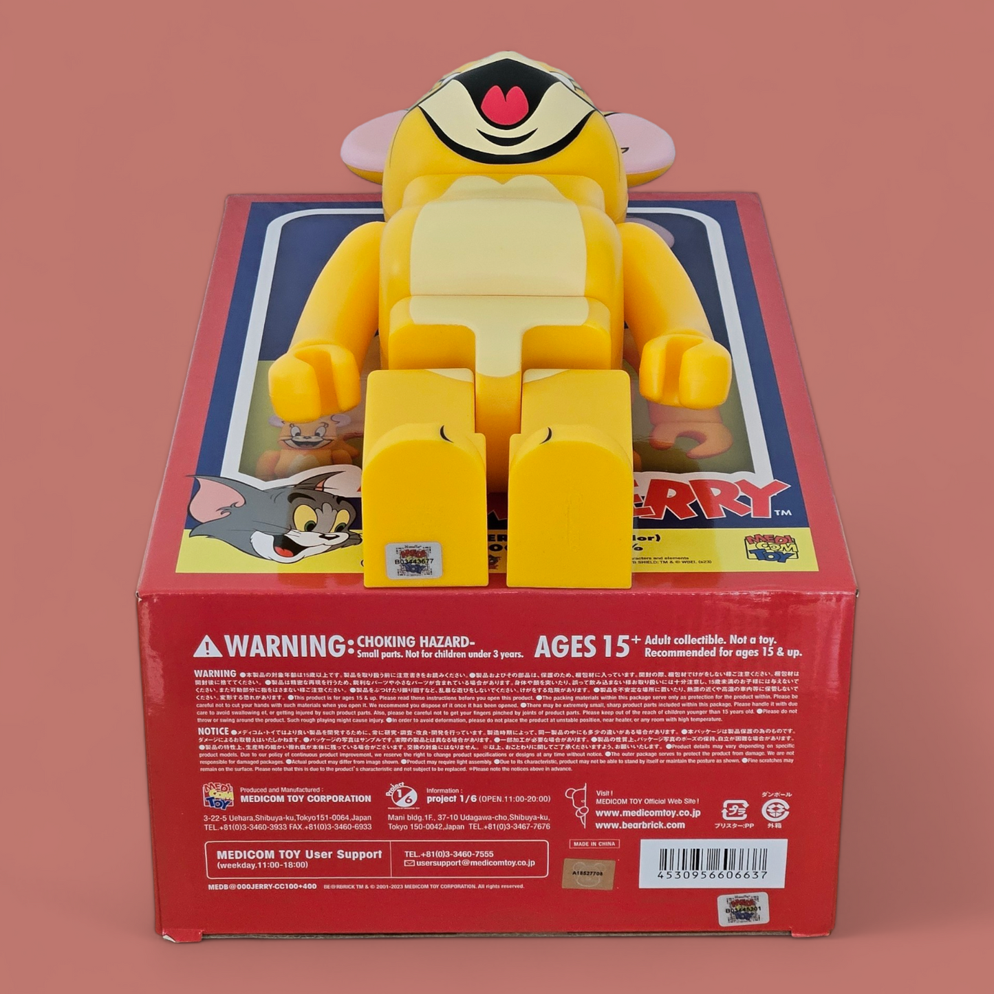 BE@RBRICK Jerry (Classic Color) (100%+400%)