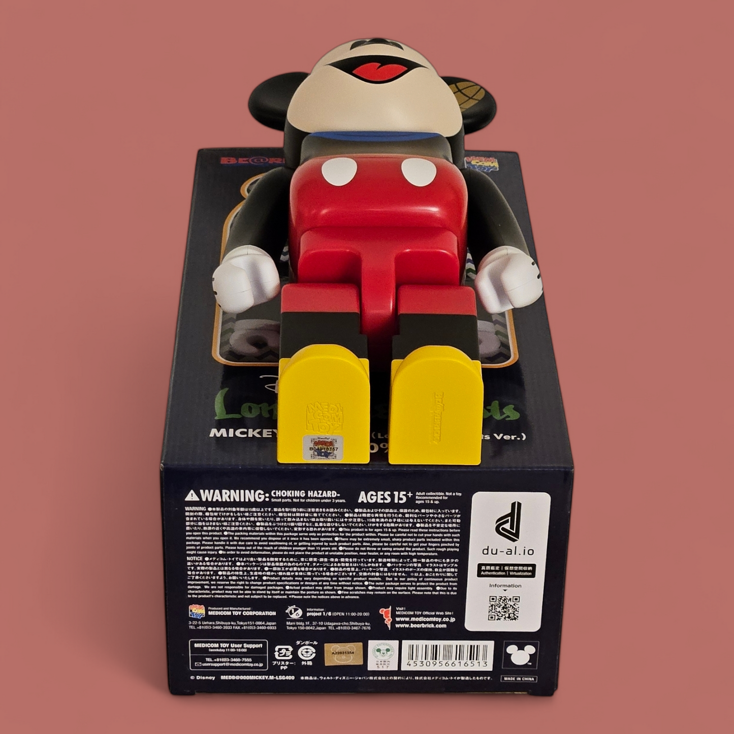 BE@RBRICK Mickey Mouse (Lonesome Ghosts Version) (400%)