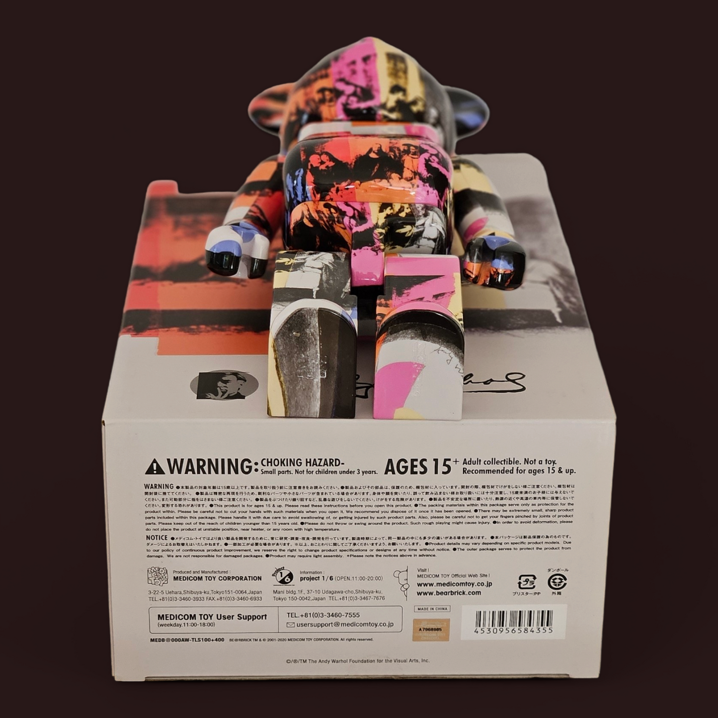 BE@RBRICK Andy Warhol "La Cène" (100%+400%)