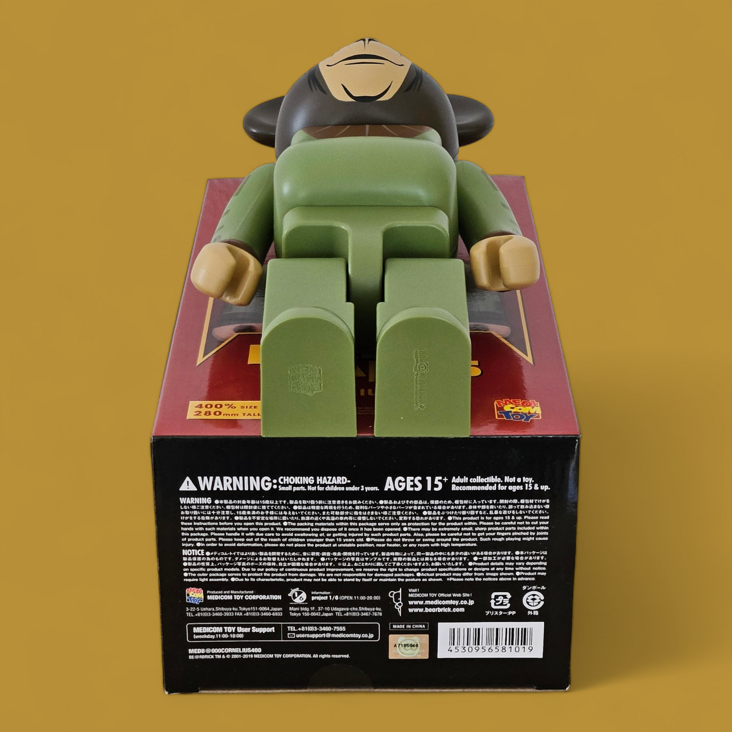 BE@RBRICK Cornelius [La Planète des singes] (400%)