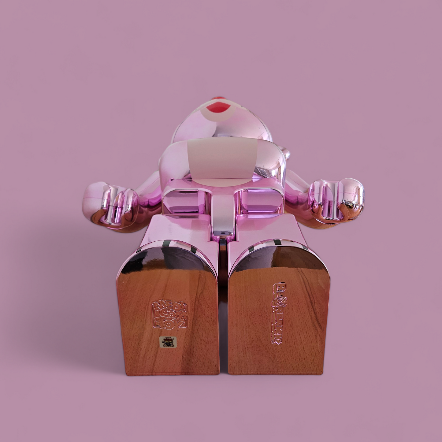 BE@RBRICK Panthère Rose Version Chrome (1000%)