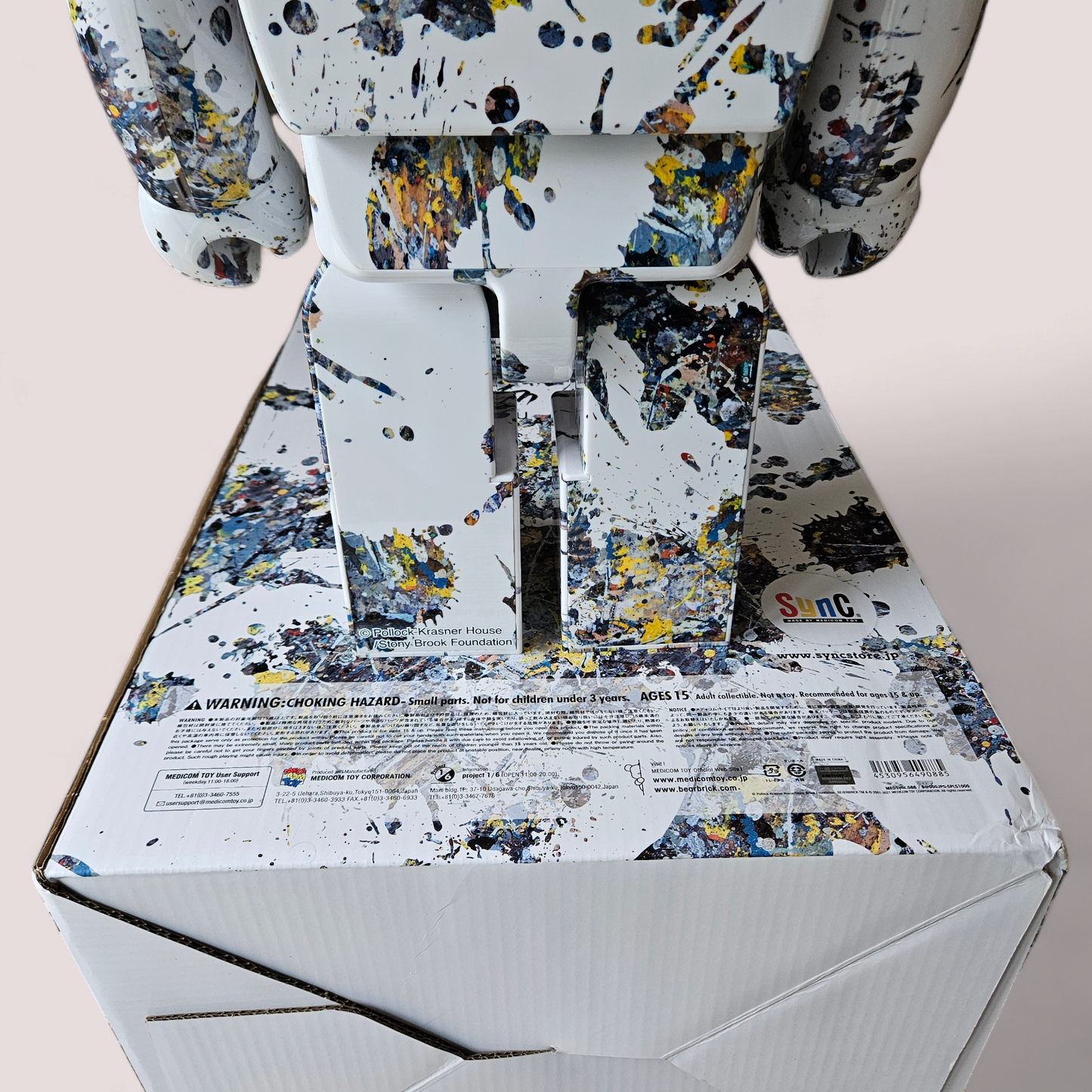 BE@RBRICK Jackson Pollock Studio "Splash" (1000%)