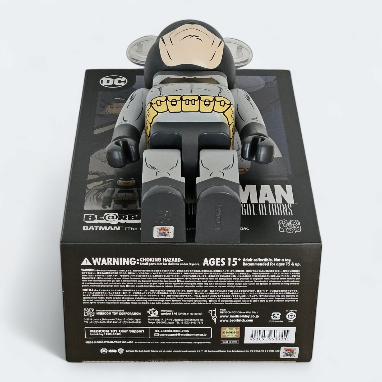 BE@RBRICK Batman (version The Dark Knight Returns) (100 % + 400 %)